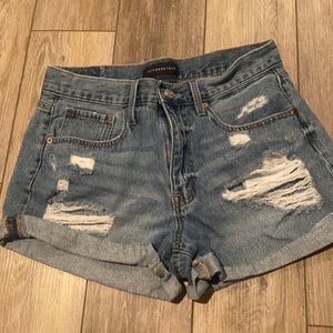 Aeropostale mom jean shorts